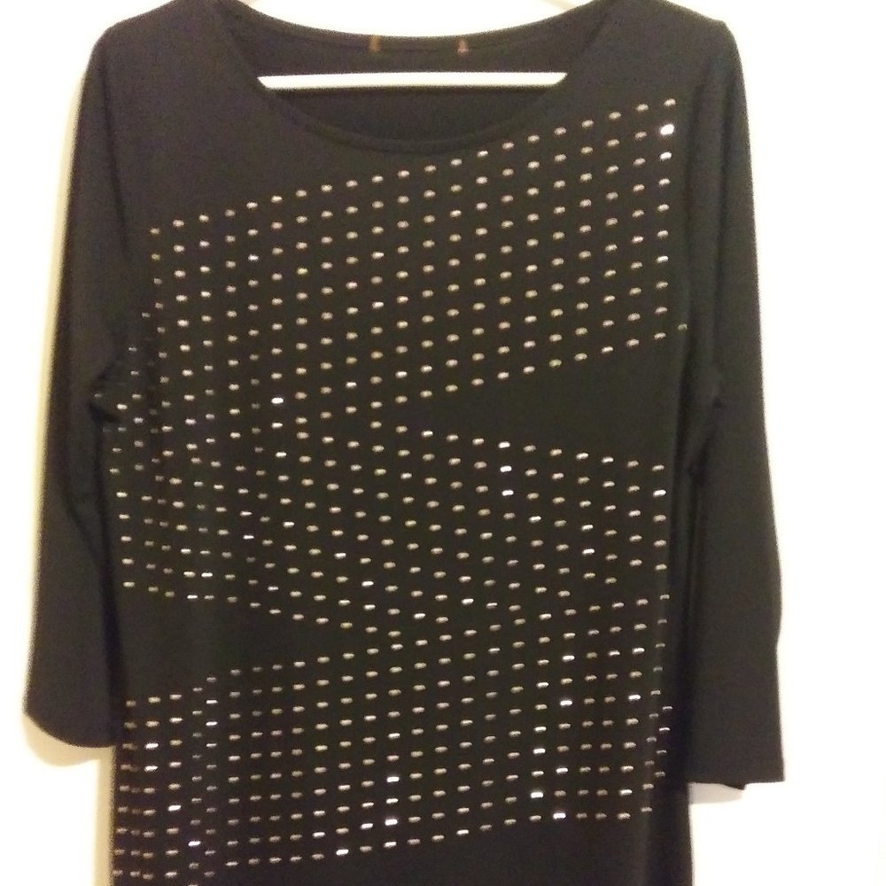 Black with Gold